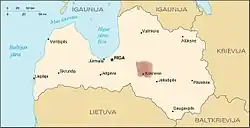 Border speculations of Principality of Koknese