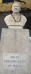 Bust of Sardar Vallabhbhai Patel in Posta