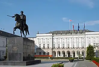 Koniecpolski Palace in Warsaw