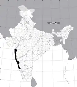 Districts encompassing the Konkan and Karavali region.