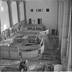 Machine hall of the second stage