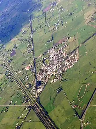 Aerial photo from the south-west, 2008