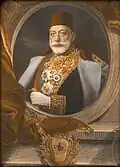 Portrait of Sultan Mehmed V.