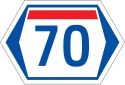 Seoul Special Metropolitan City&nbsp;Route&nbsp;70 shield}}