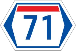 Seoul Special Metropolitan City Route 71 shield}}