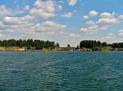 Landscape in Korkinsky District