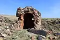 Ruins of the hilltop chapel near the church of St. Stepanos.