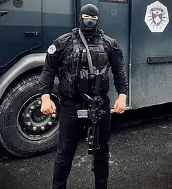Gheg-KosovarAlbanian Policeman