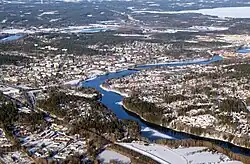 Kymi River in Kouvola