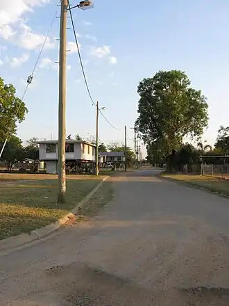 View down Ogimburngk St (from Gilbert St)