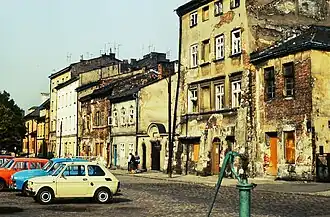 The eastern side of the street. Year 1983.