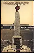 The Kings monument in Ivanovčani, prior to its repurposing