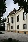 View from the garden