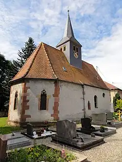 The Protestant church in Krautwiller