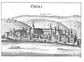 Krems an der Donau, Lower Austria by Georg Mätthaus Vischer in 1672