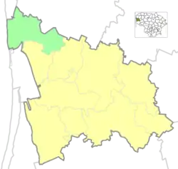 Location of Kretingalė Eldership