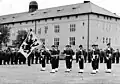 Colour guard of P 10 in 1970.