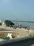 River Krishna flowing full near Beechupally