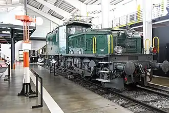Ce 6/8II 14254 in the Verkehrshaus