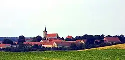 Krzelków skyline.