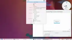 KDE Plasma desktop on Debian