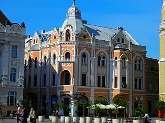 Iron Man Palace by Bela Paklo and Károly Kovács in Novi Sad, 1909