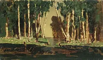 A Birch Grove, State Tretyakov Gallery, Inventory No. 11088
