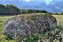 Cult stone, Saue parish, Pühe village Uuetoa