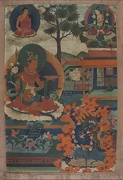 Manjusri in Bodhisattva Appearance