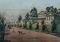 The servants' village, and the hospital