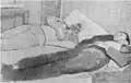 The bodies of Kvasha (above) and Kropotov (below)