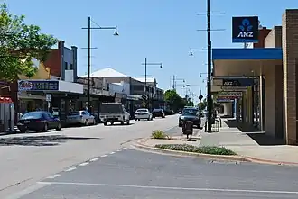 Allan Street, the main street of Kyabram