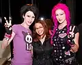 Kynt Kaliber (left) and Vyxsin Fiala (right), The Amazing Race 12 and The Amazing Race 18: Unfinished Business