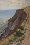 "Kysten ved Moesgård Strand" (1898) by Carl Milton Jensen