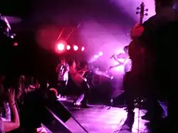 Kyteman's Hip-Hop Orchestra performing live in 2009