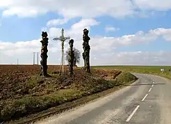 The cross in Léalvillers
