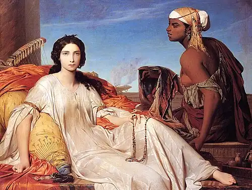 Esther and an Odalisque by François-Léon Benouville