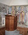 Pulpit and Apostles
