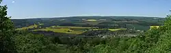 A general view of L'Étang-Vergy
