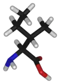Chemical structure of Isoleucine