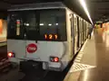 4000 series train at Hospital de Bellvitge station