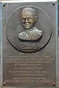 John Glenn plaque