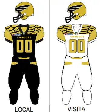 Condors CDMX uniforms