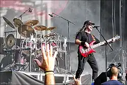 Quim Mandado with LGP at Rock Fest Barcelona in 2015