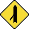 Merging traffic from the left