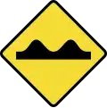 Uneven road