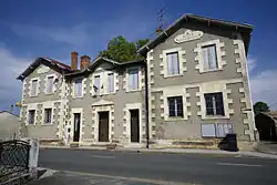 The town hall in Le Temple