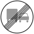 End of overtaking prohibition by trucks