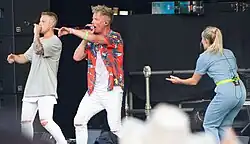 Members of LZ7 performing in May 2019