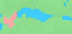 Bathymetric map